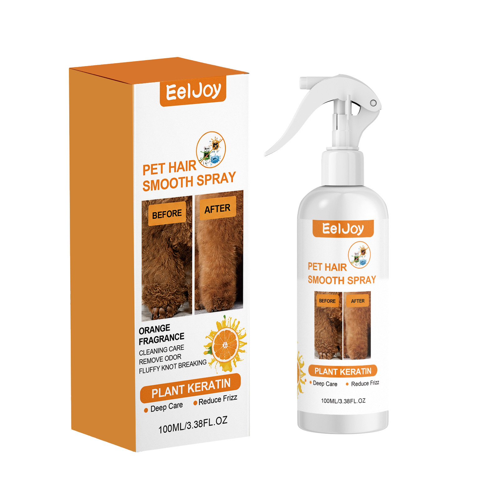 Pet Deodorant Hair Spray Gentle Care Dog