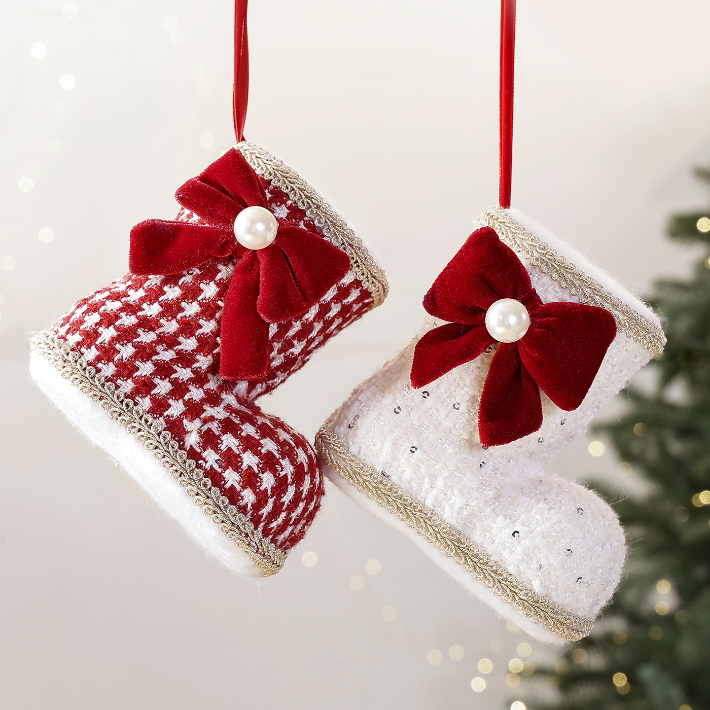Christmas Stocking Hanging Ornaments, picture 5 of 5