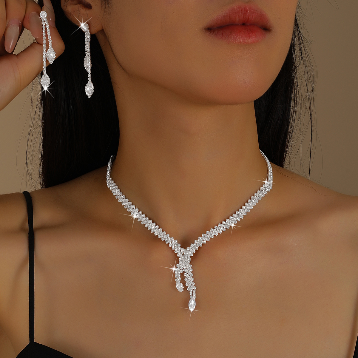 Jewelry Wholesale Simple Bridal Wedding Set Chain