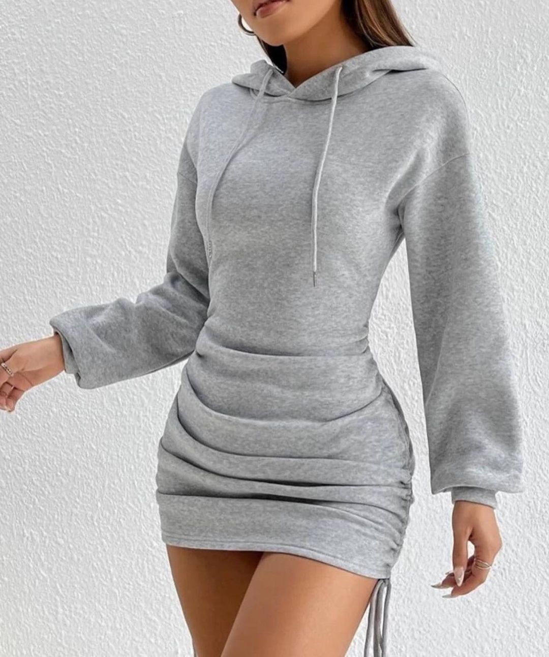 Women's hooded dress supplier image 8