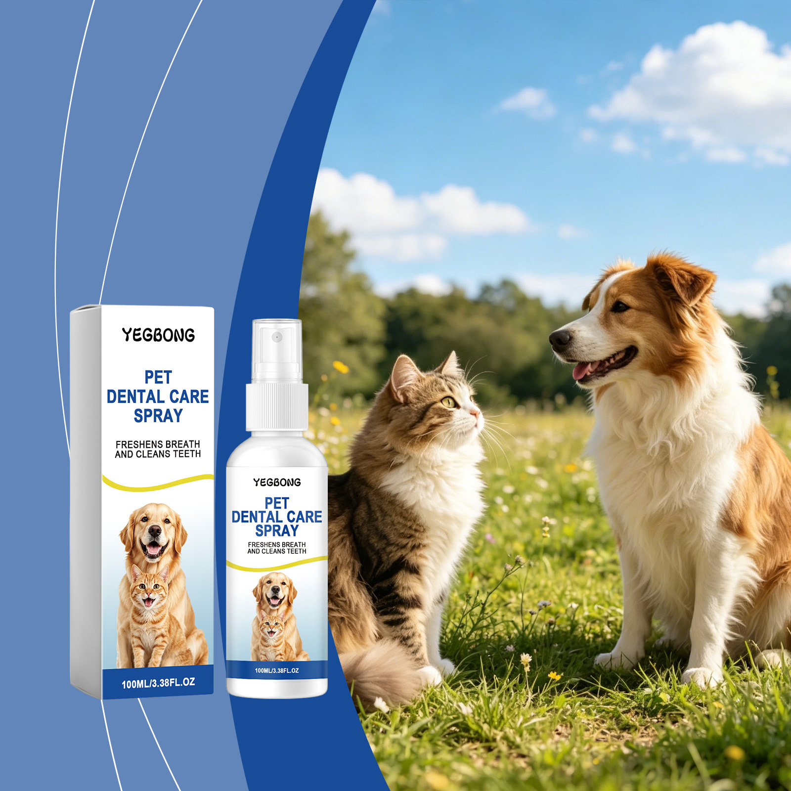 Yegbong Pet Oral Spray Gentle Care