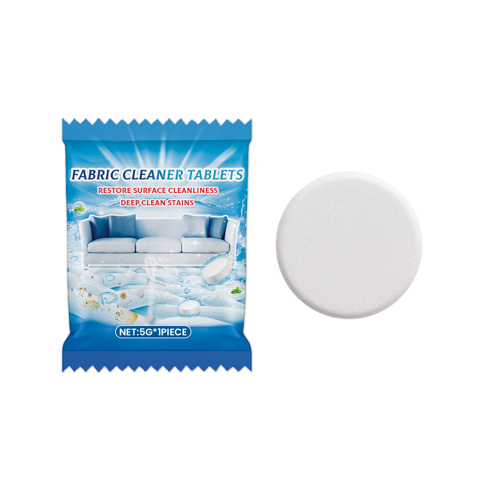 Jakehoe Fabric Sofa Cleaning Tablets Carpet Mattress