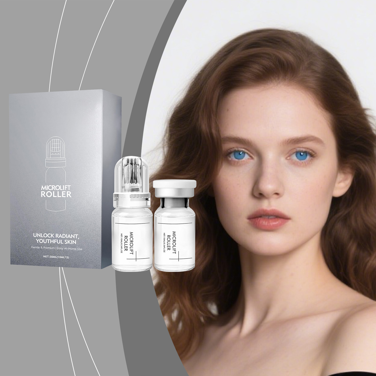 Rejuvenating And Brightening Serum That Cares For Facial Skin, Leaving It Smooth And Youthful, Nourishing, Moisturizing, And Softening