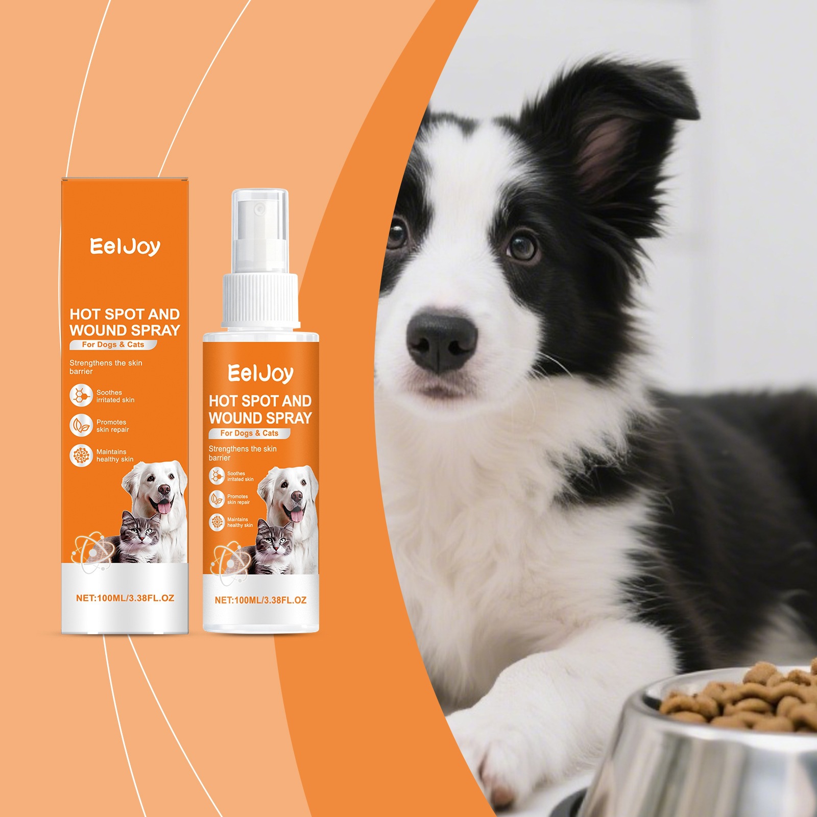 Pet Skin Care Spray Cat And Dog