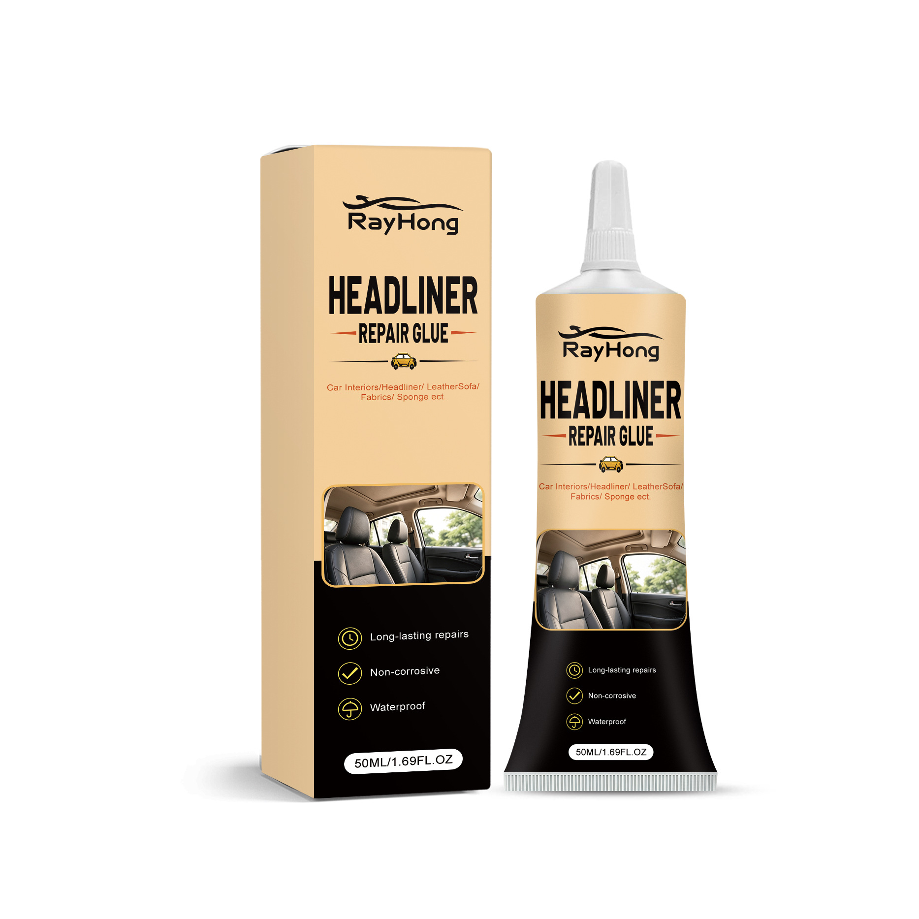 Roof Repair Adhesive Daily Car Top Internal Flexible Refurbishment Paste Repair Adhesive