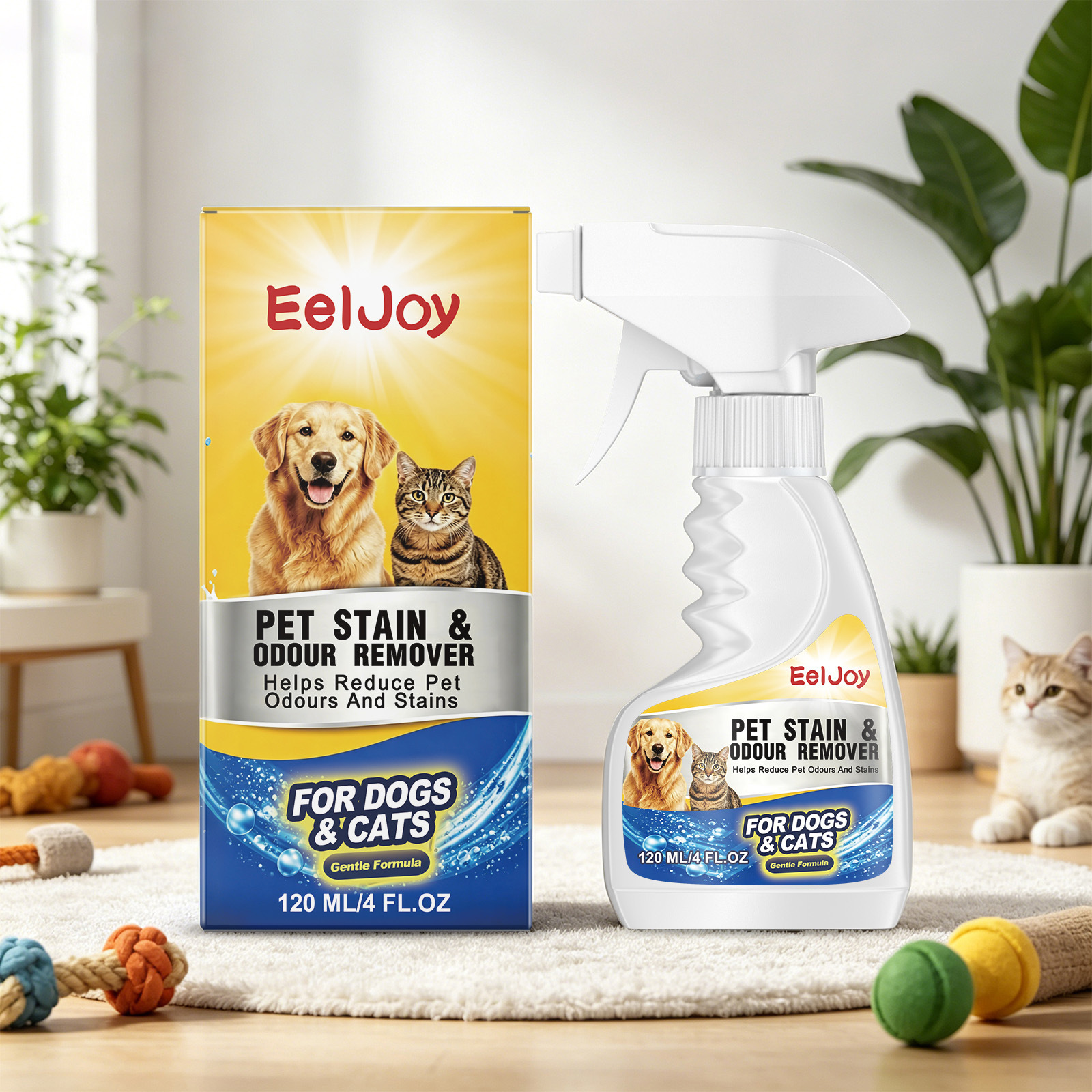 Eeljoy Pet Stain And Odor Remover, Universal