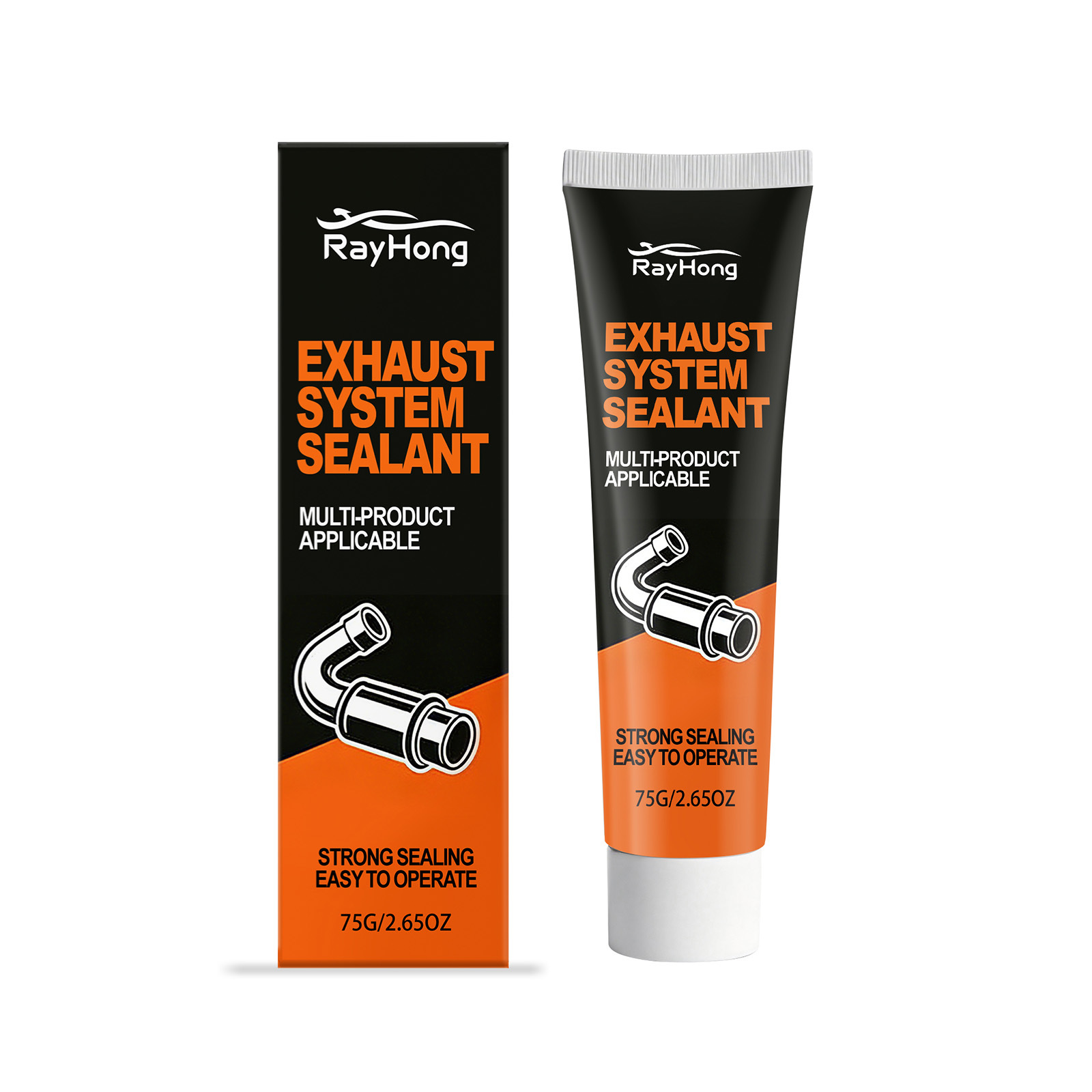 Rayhong Automotive Exhaust System Sealant Is Easy To Use And Simple To Apply For Sealing And Protecting The Exhaust System
