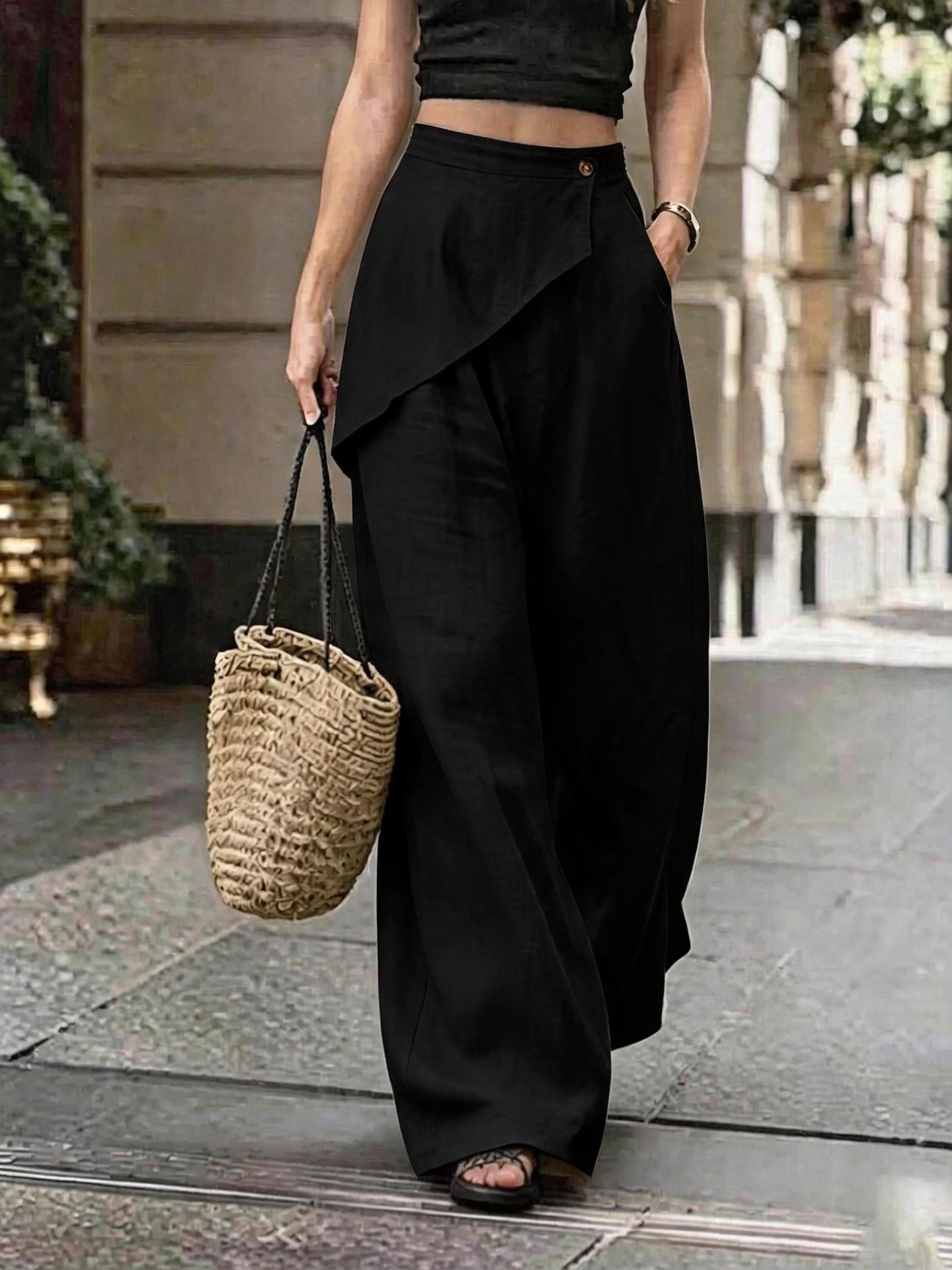 Wide Leg Trousers, picture 6 of 11