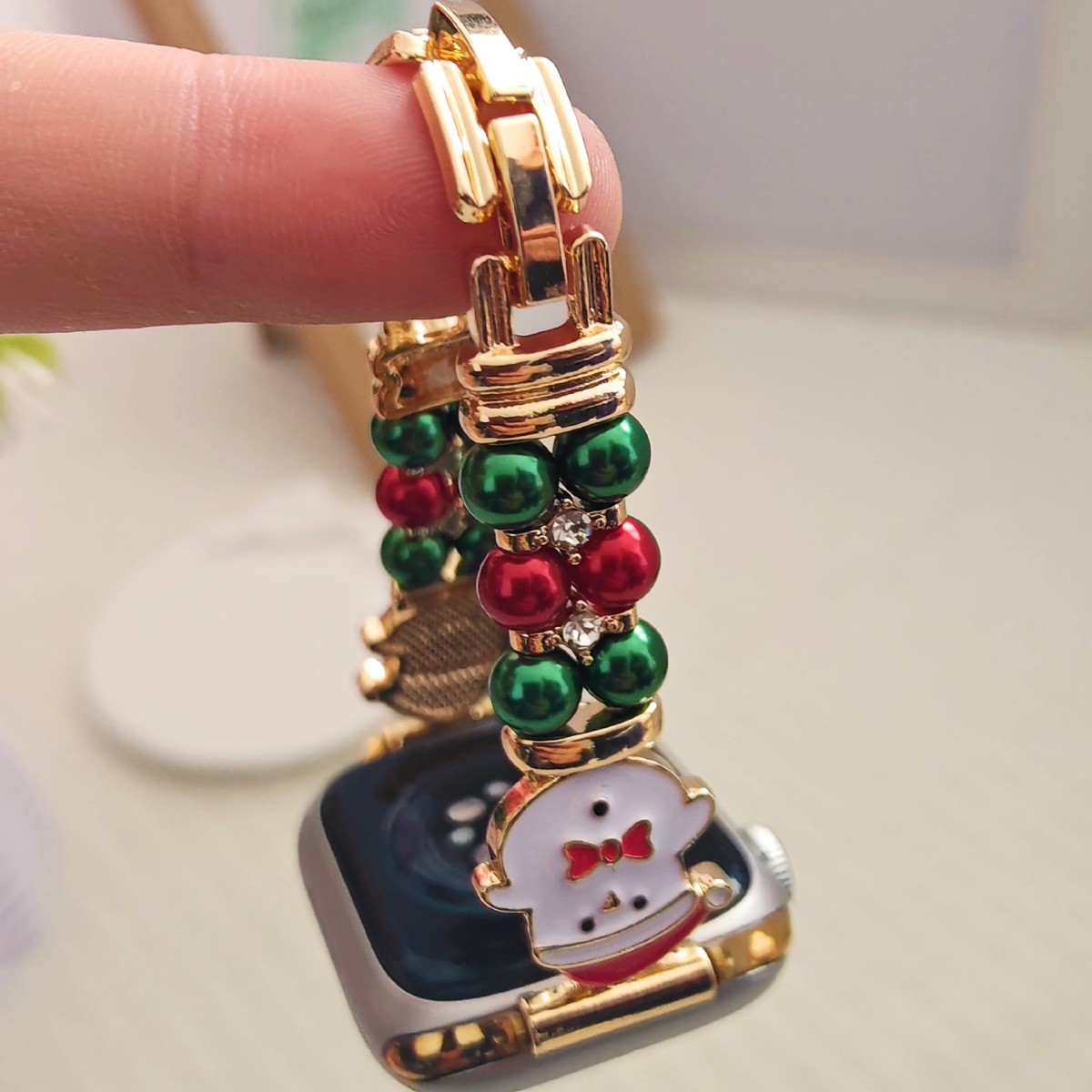 Suitable For Iwatchs10 11 Xiaomi 89, Redmi Watch, Christmas Tree Strap