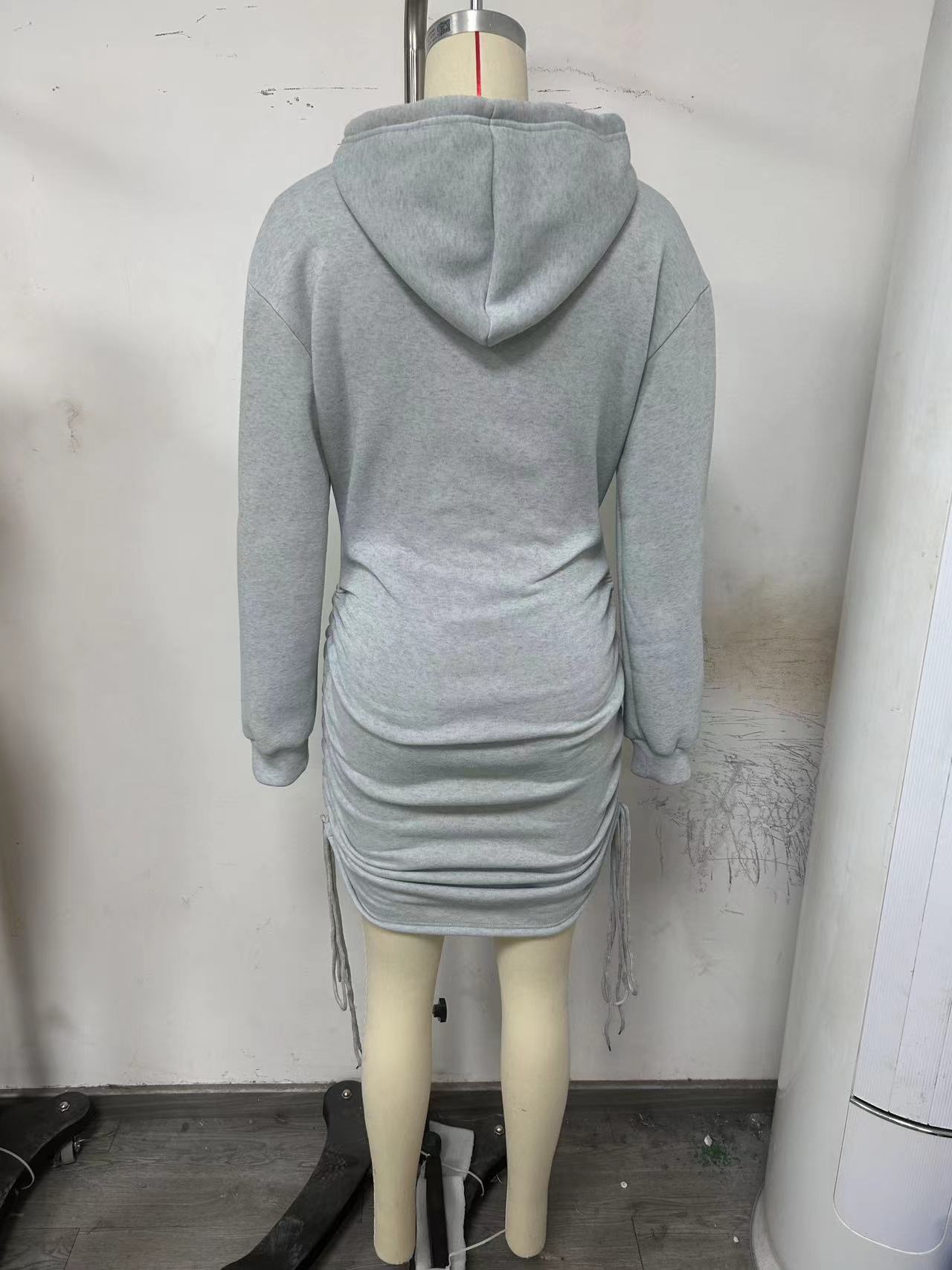 Women's long-sleeve mini dress supplier image 4