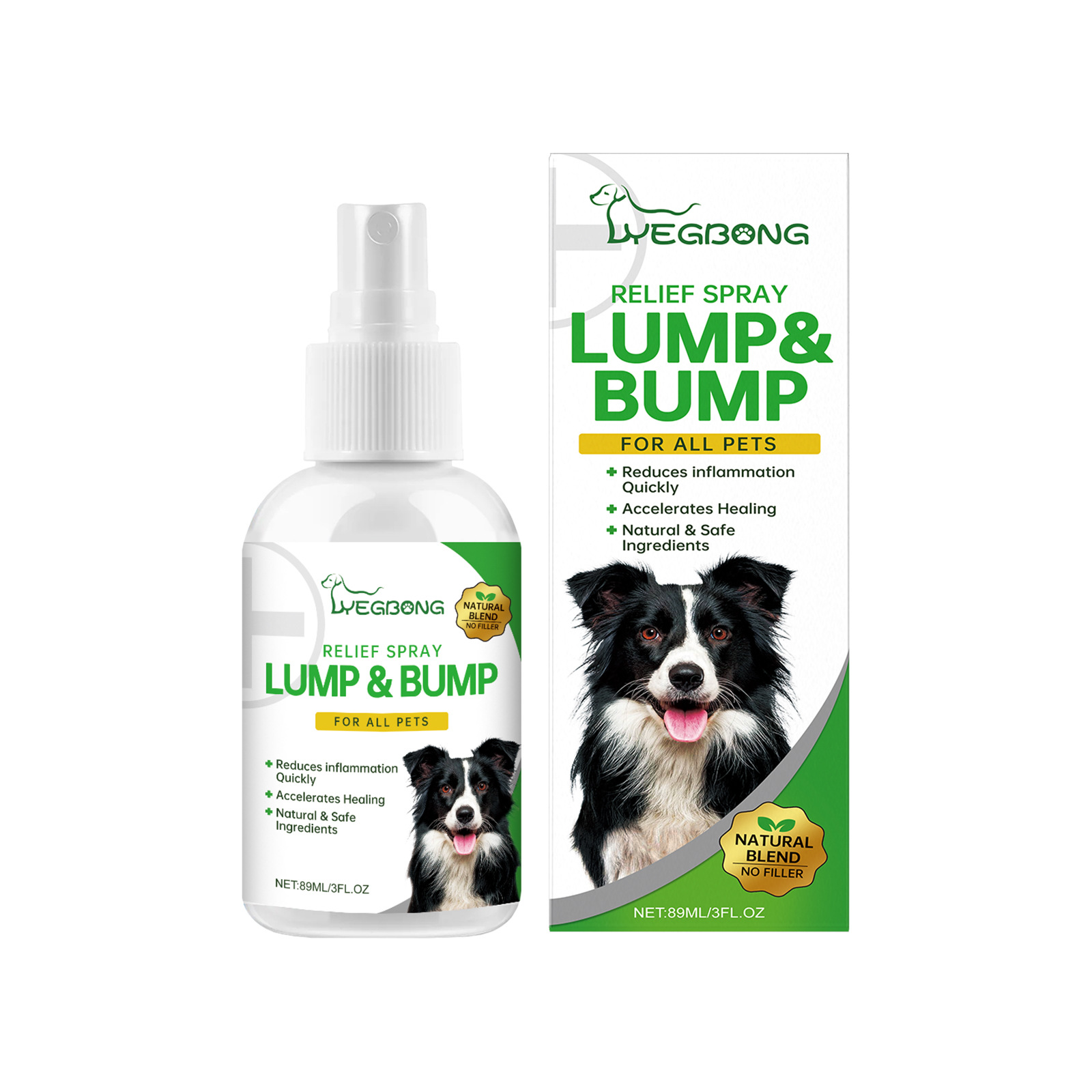Yegbong Pet Body Care Spray Gentle Ingredient Care Spray For Pet Body Care