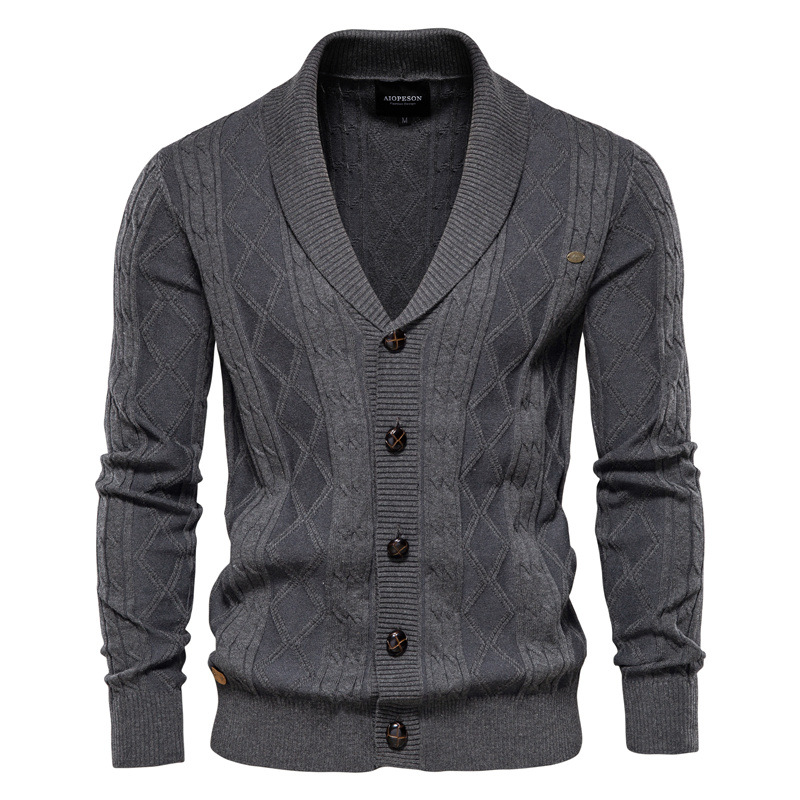 V-Neck Long-Sleeve Cardigan, picture 4 of 6