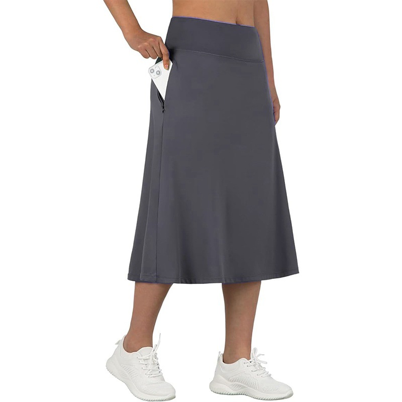 High-Waist Long Skirt, picture 7 of 10