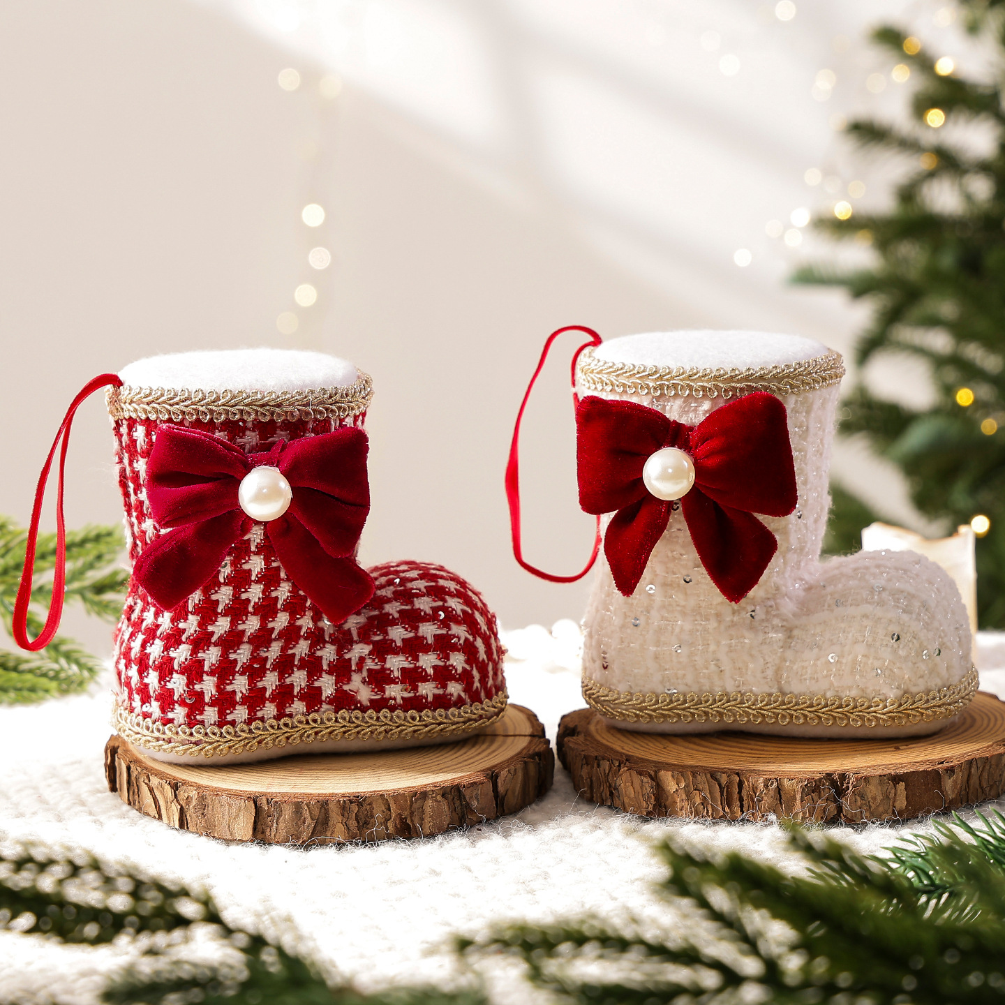 Christmas Stocking Hanging Ornaments, picture 2 of 5