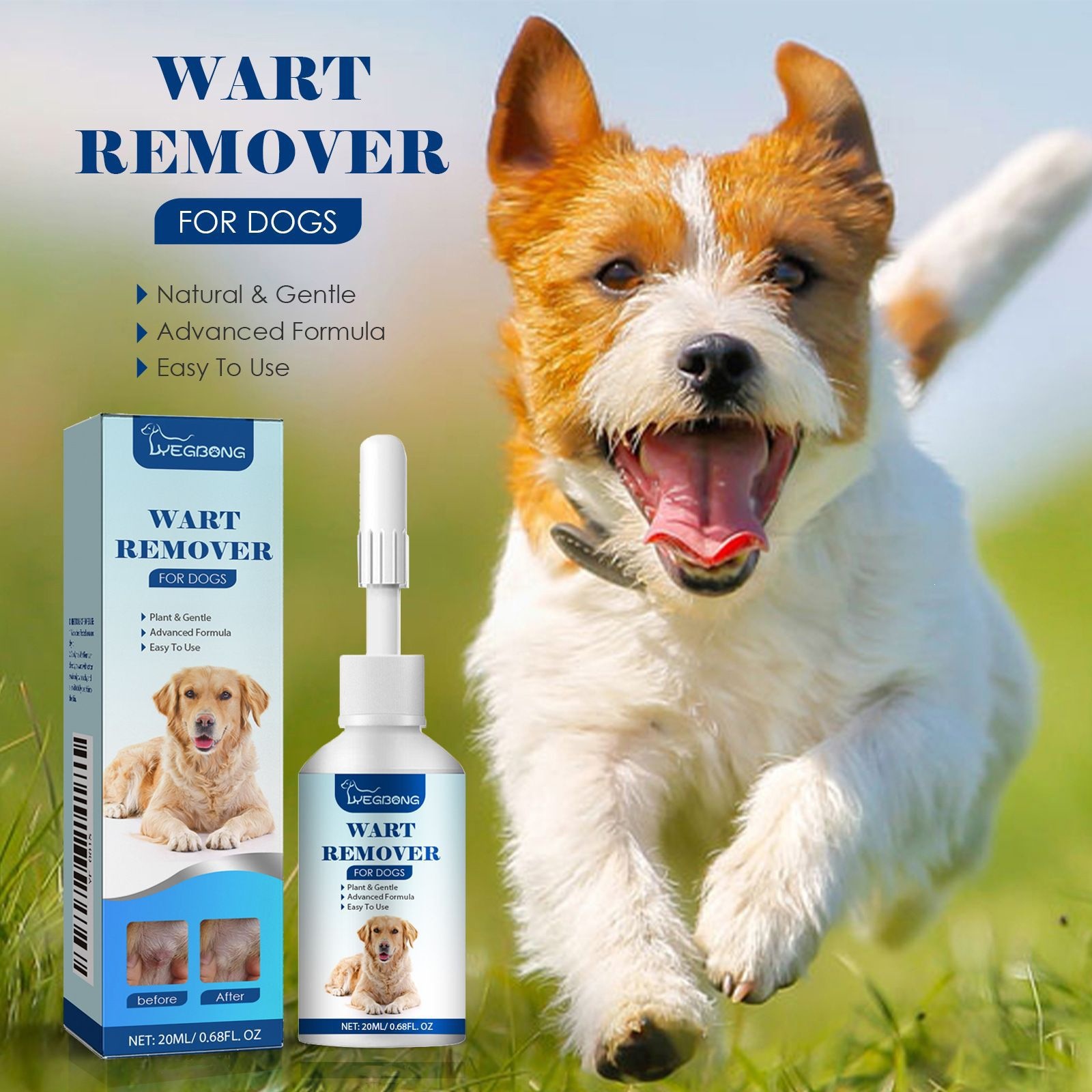 Yegbong Pet Skin Care Solution Label