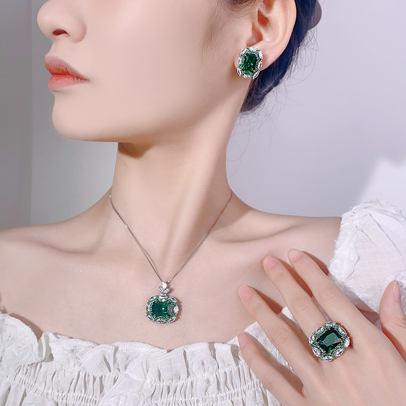 2025 New Jewelry Set Decoration Necklace Ring