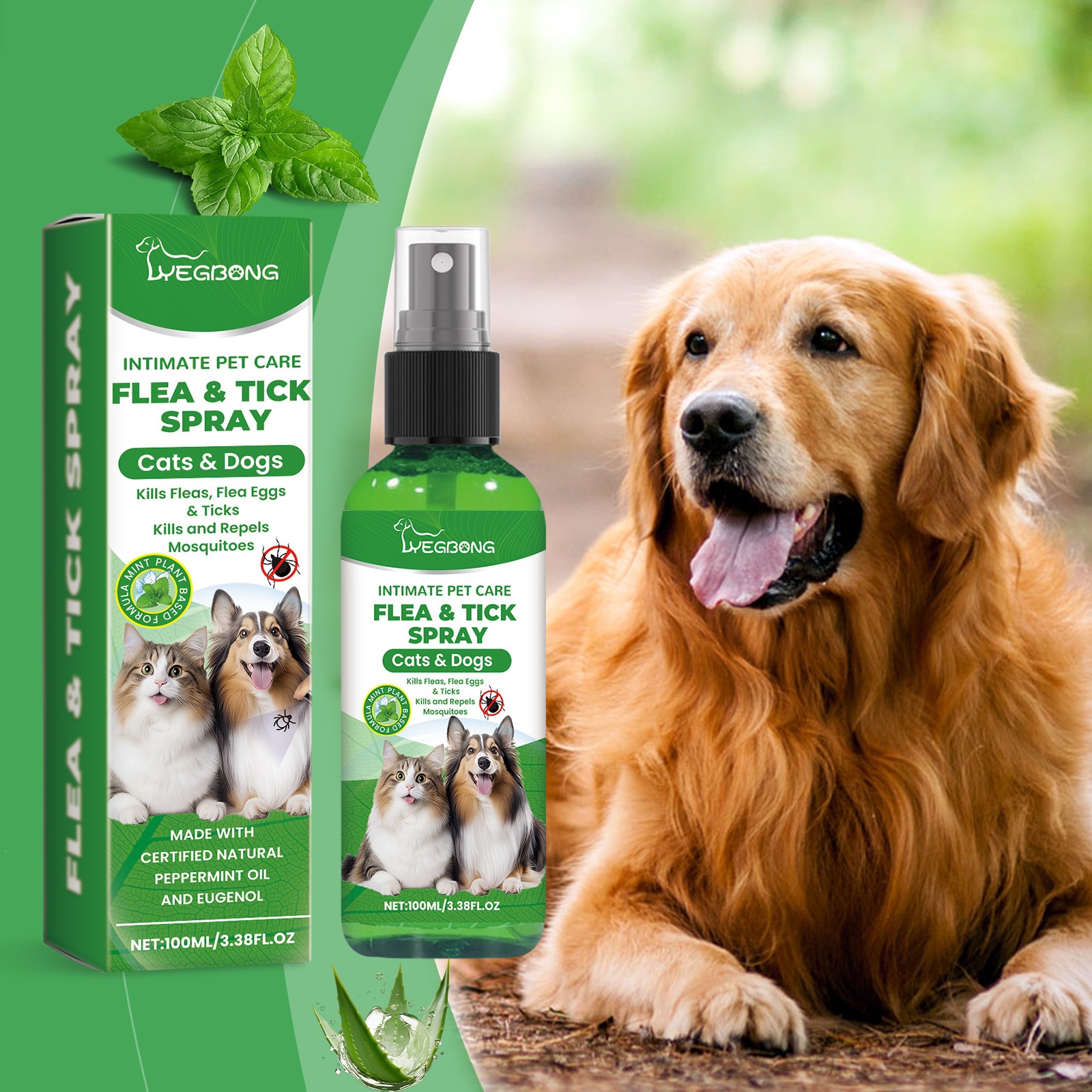Yegbong Pet Deworming Spray