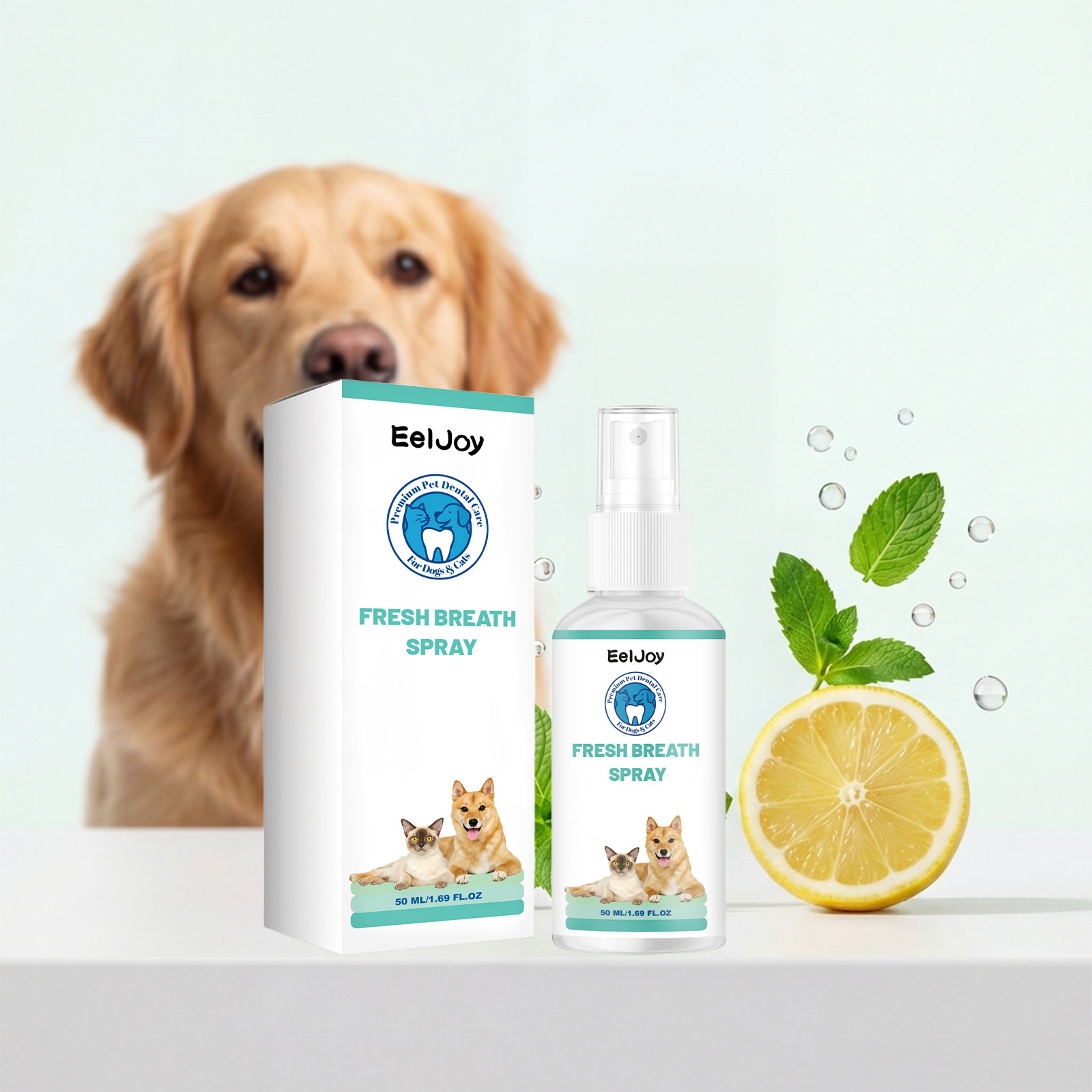 Eeljoy Pet Oral Care Spray Daily Cleaning