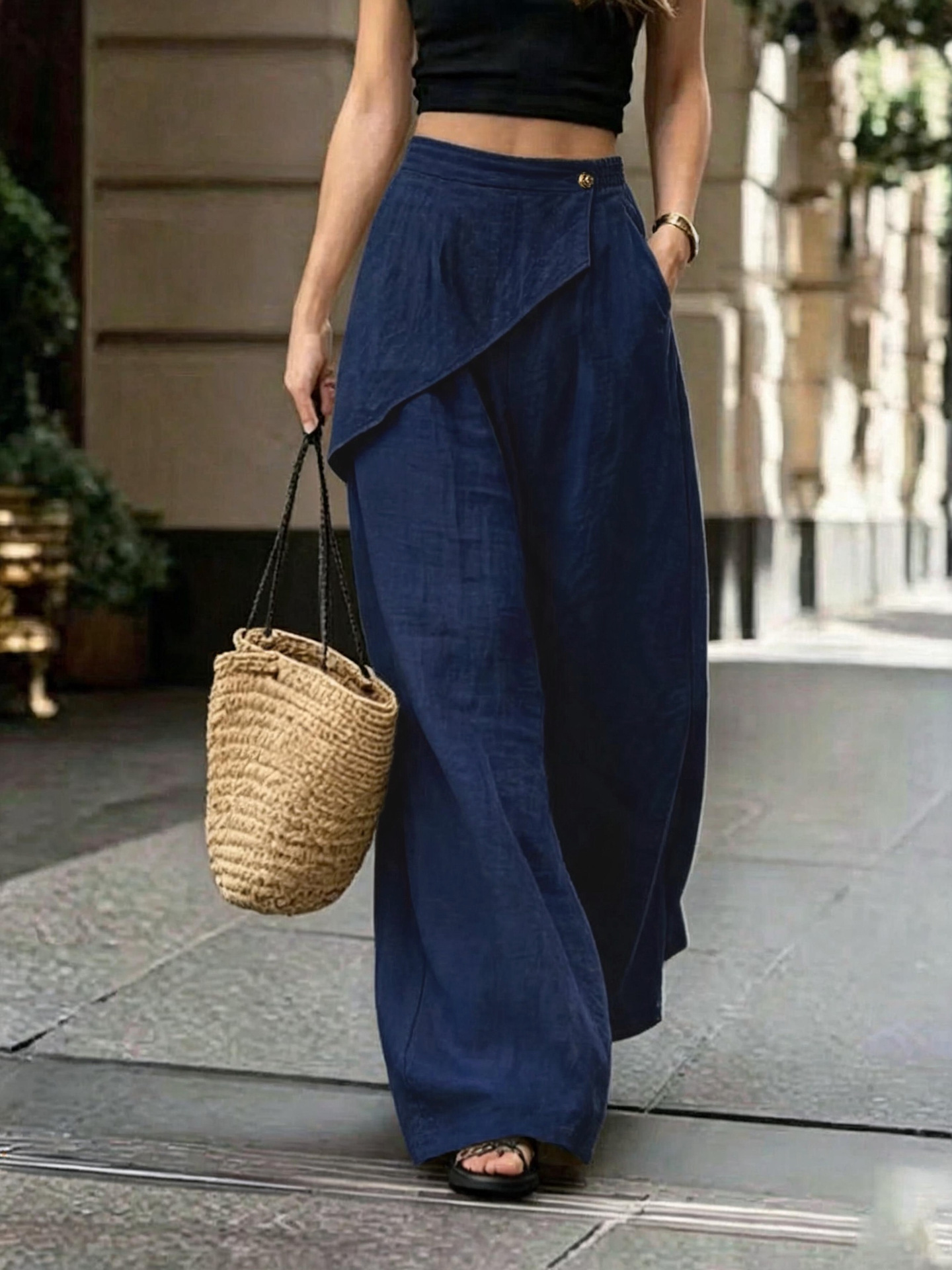 Wide Leg Trousers, picture 9 of 11