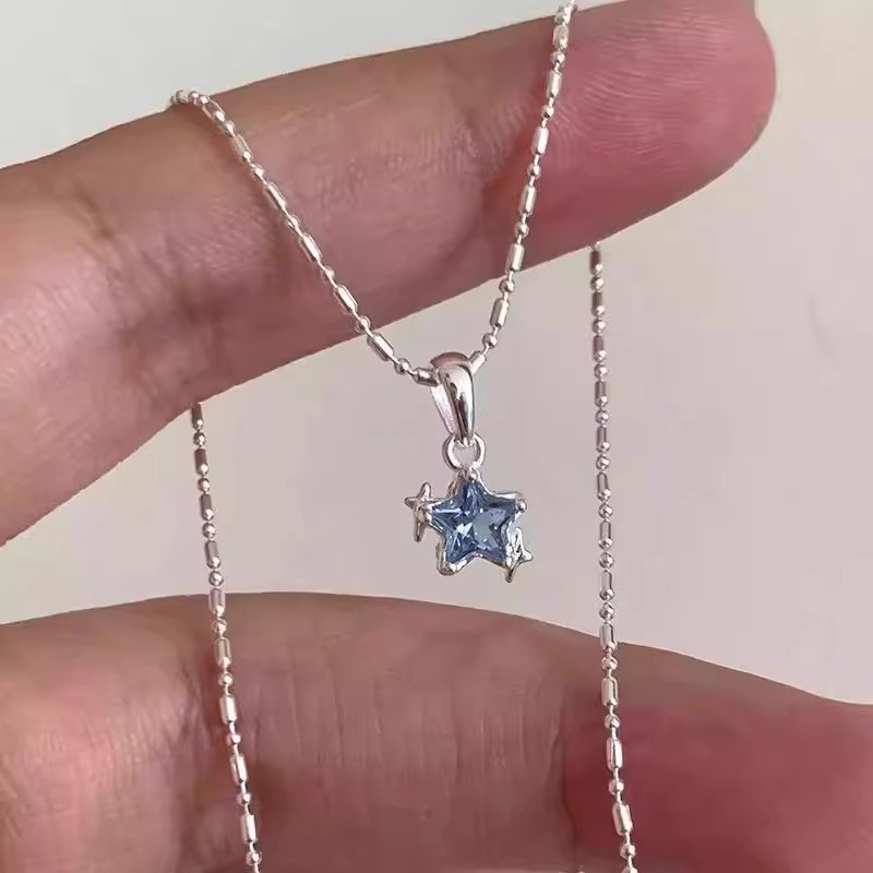 Super Fairy Blue Star Necklace