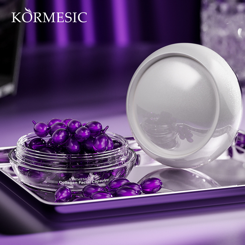 Kormesic Collagen Facial Capsule Essence Serum Moisturizing
