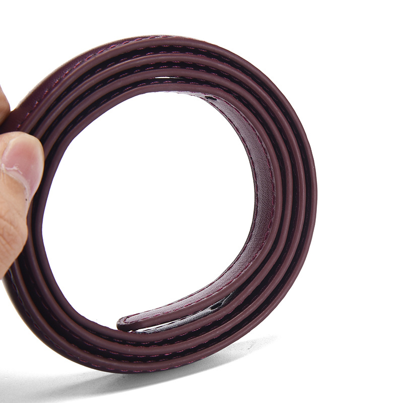 First-Layer Cowhide Thin Belt For Women With Unique Design, Irregular Metal Buckle, Slim Fit, Versatile Leather Belt, Ins-Style Summer Belt 3