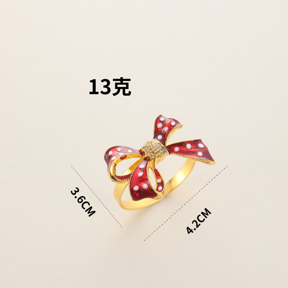 Christmas Napkin Rings Set, picture 10 of 12