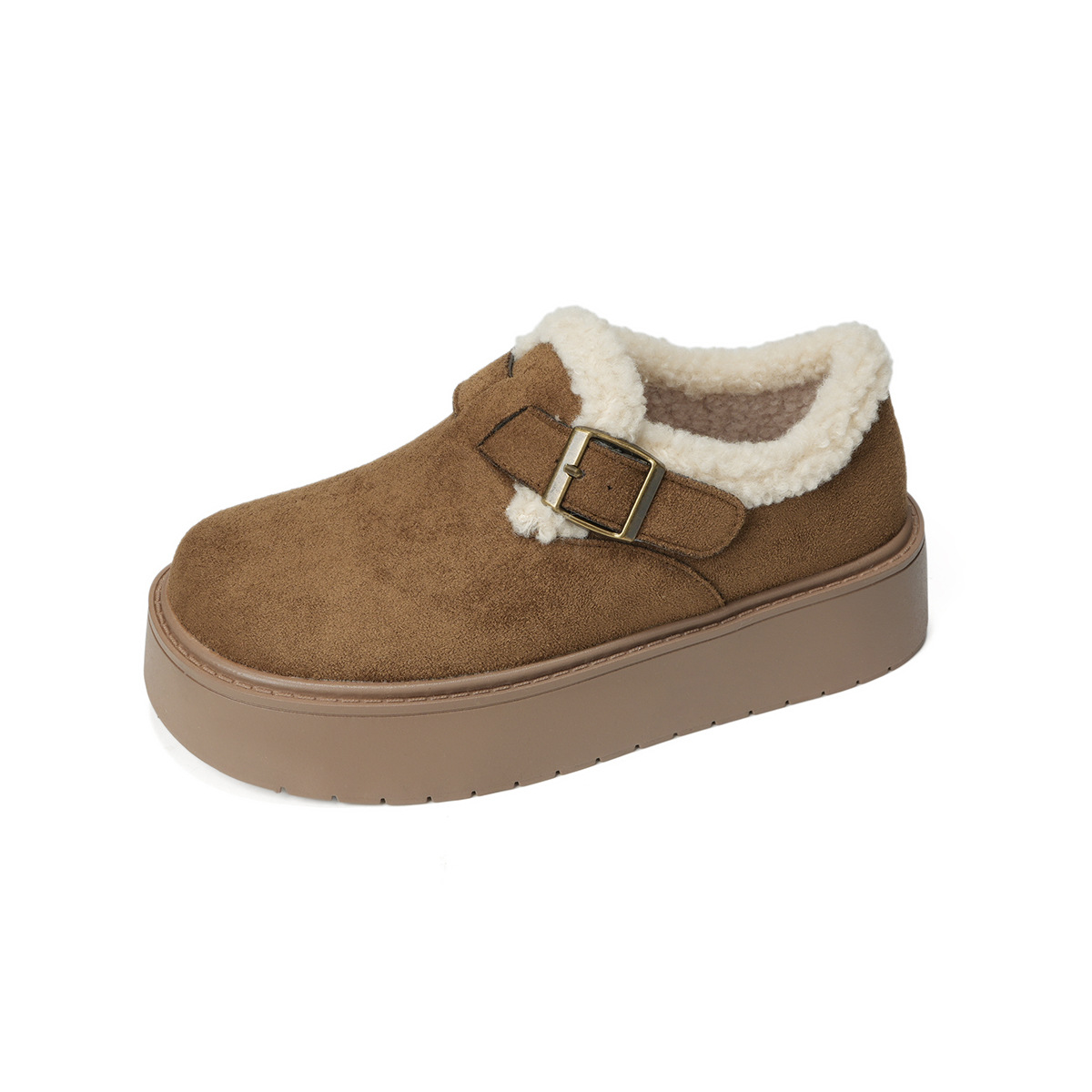 Fleece-Lined Snow Boots