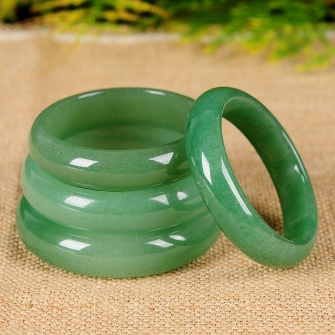 Genuine Goods Xinjiang Natural Dongling Jade Bracelet