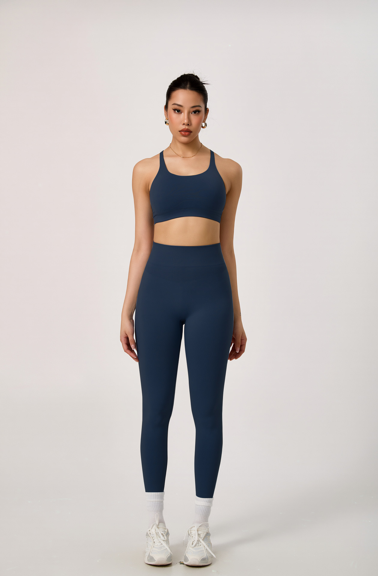 Seamless Sports Bra and Pants Set, picture 6 of 12