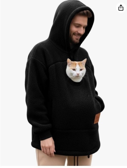 New Fleece Matching Hoodie for Pets and Owners
