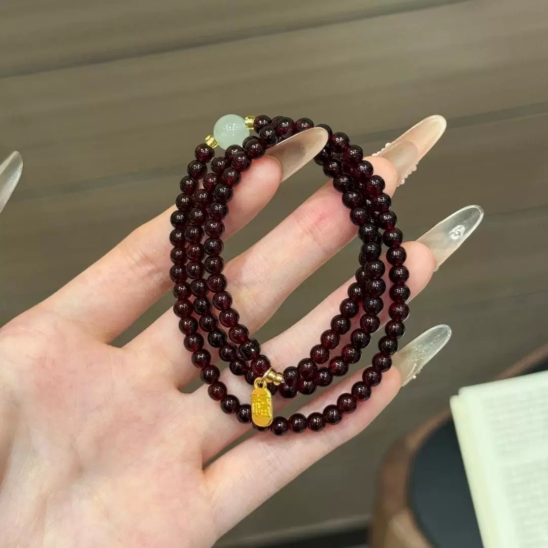 Chinese-Style Multi-Layered Bracelets 9 Chinese-Style Retro Ethnic Exquisite Beaded Bracelets 2025 Spring And Summer New Ins Stack