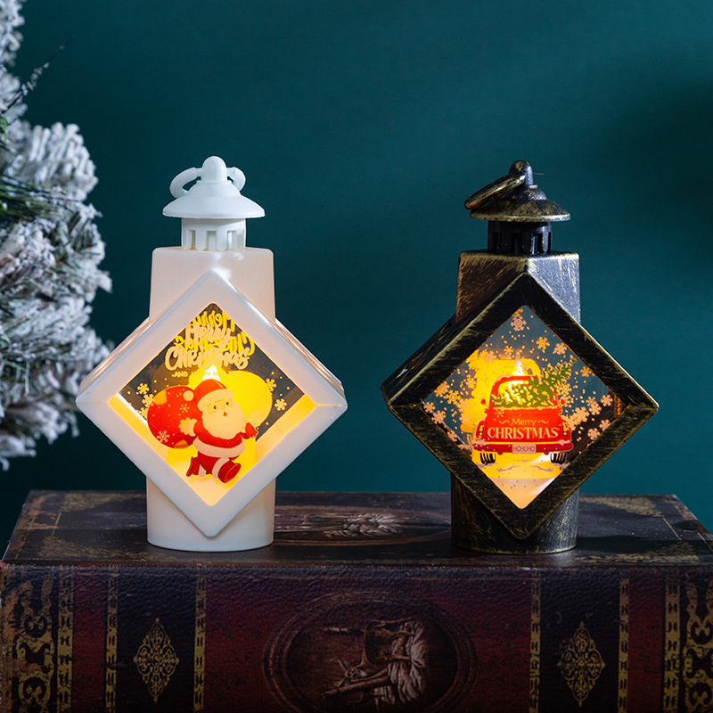 Christmas Decoration Supplies Cross-border New Creative Wind Lamp Scene Layout Props Party Desktop Decoration 