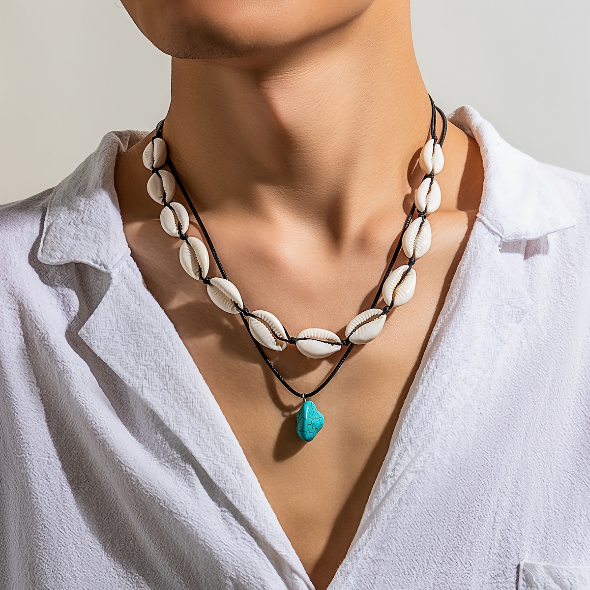European And American Personalized Shell Necklace Beach
