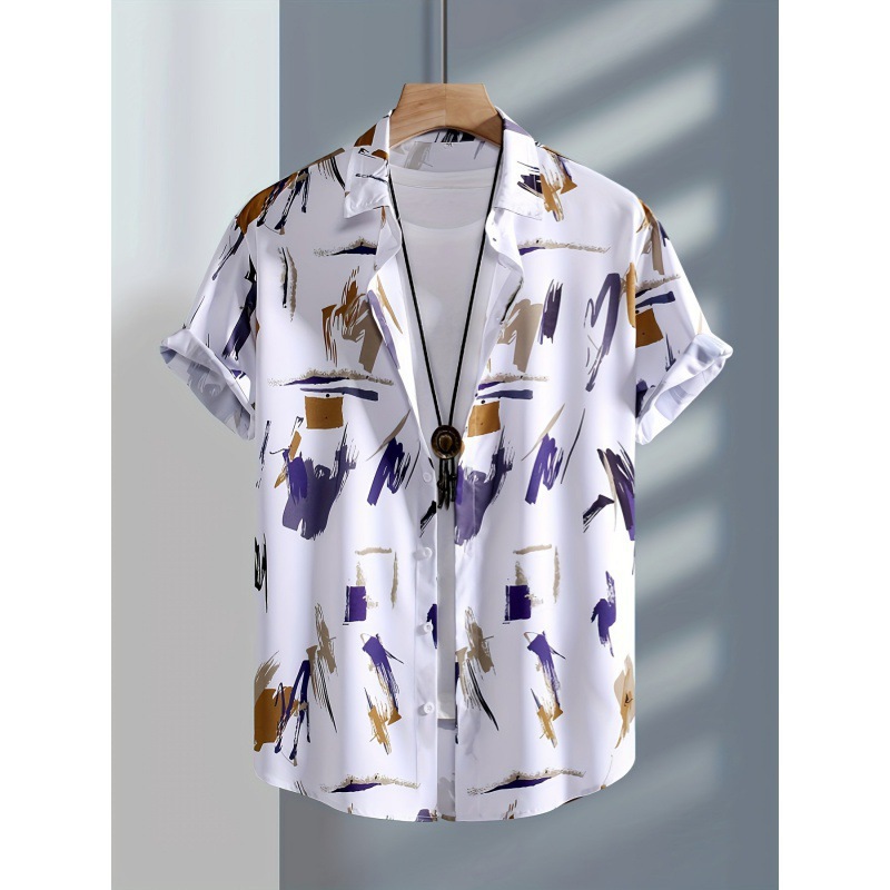 New Beach Surfing Men's Shirt Europe and the United