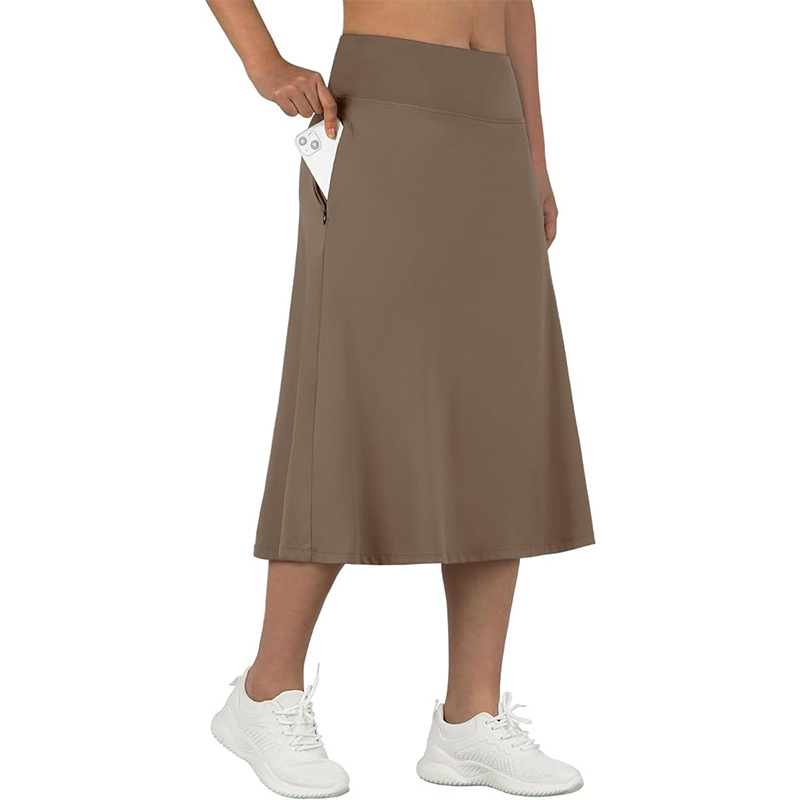 High-Waist Long Skirt, picture 4 of 10