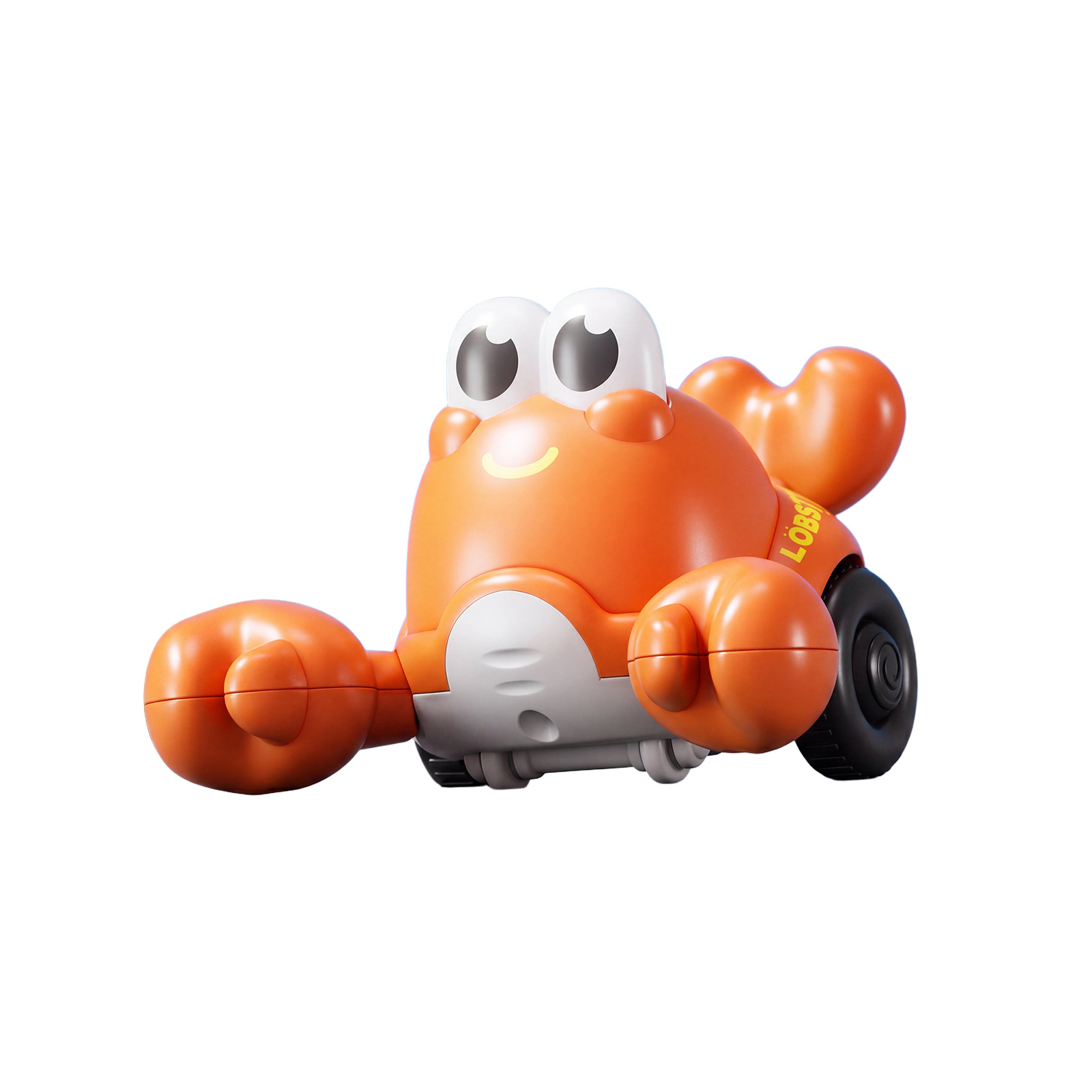 Dowmoo Pull-String Lobster In Orange Color, Fun Lobster-Shaped Bathroom Water Toy, No Batteries Needed, Children's Boredom-Relief Toy