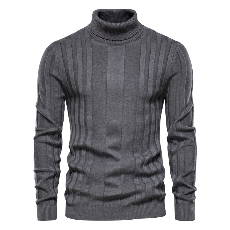 High-Neck Knit Pullover, picture 6 of 8