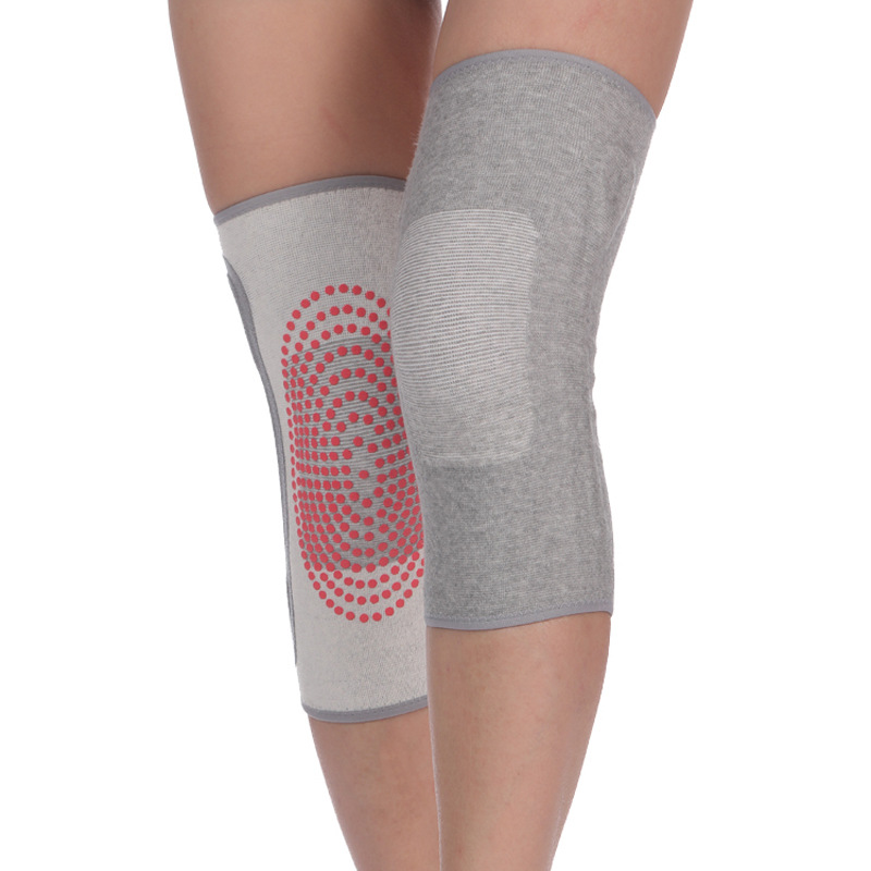 Graphene Warm Knitted Knee Pad Support Knee Heating And Cold Protection Leg Cover Fall Winter Old Cold Legs