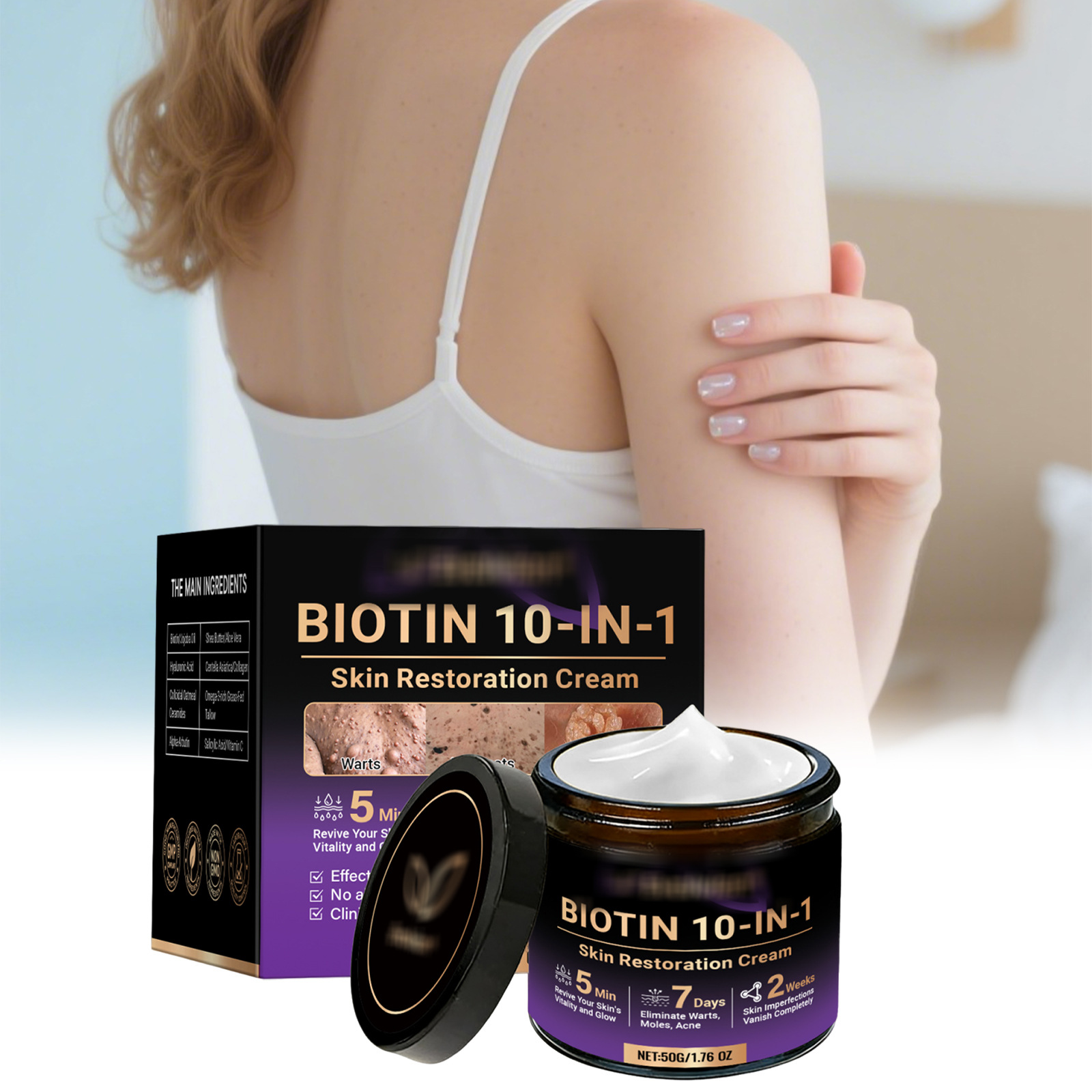 Skin Care Moisturizing Cream, Soft And Comfortable, Delicate And Gentle, Daily Body Skin Care Cream For Refreshing External Use