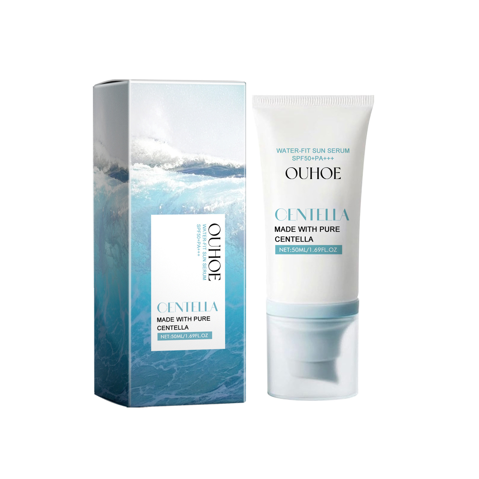 OUHOE Centella Water Fit Sunscreen Lotion product image