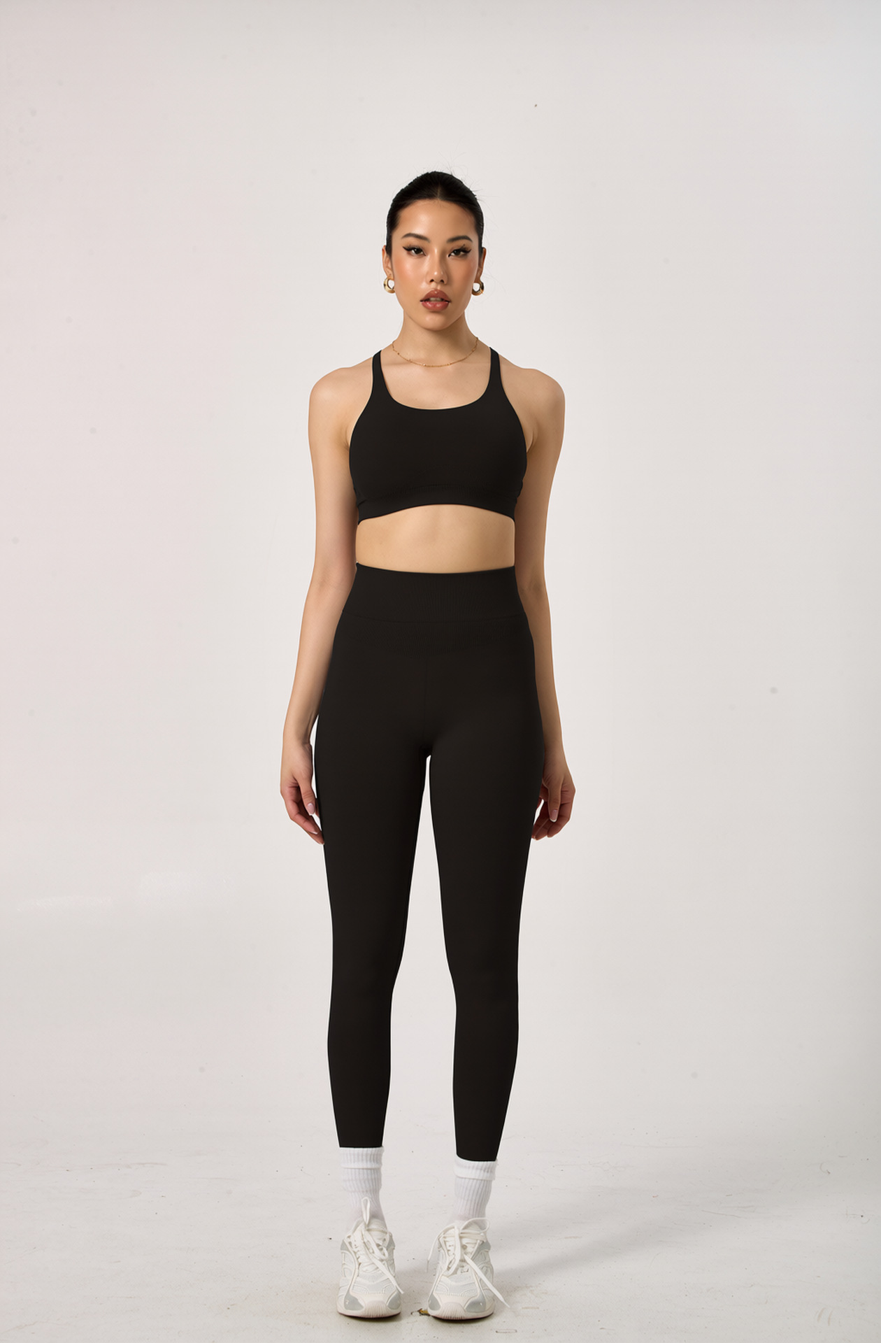 Seamless Sports Bra and Pants Set, picture 5 of 12