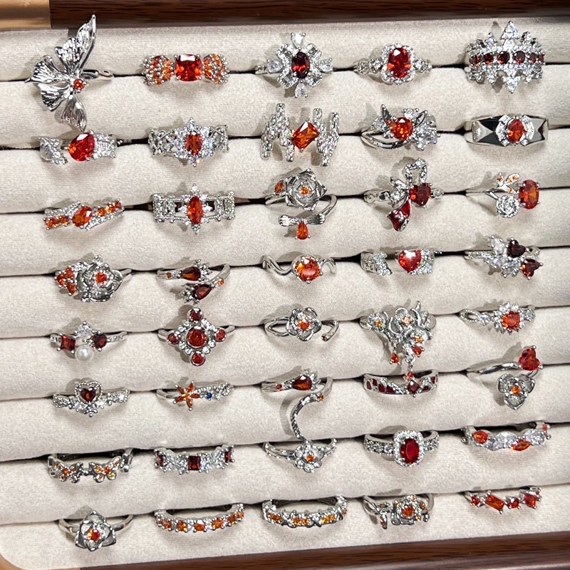 Pomegranate Red Collection Accessible Luxury Literary Style