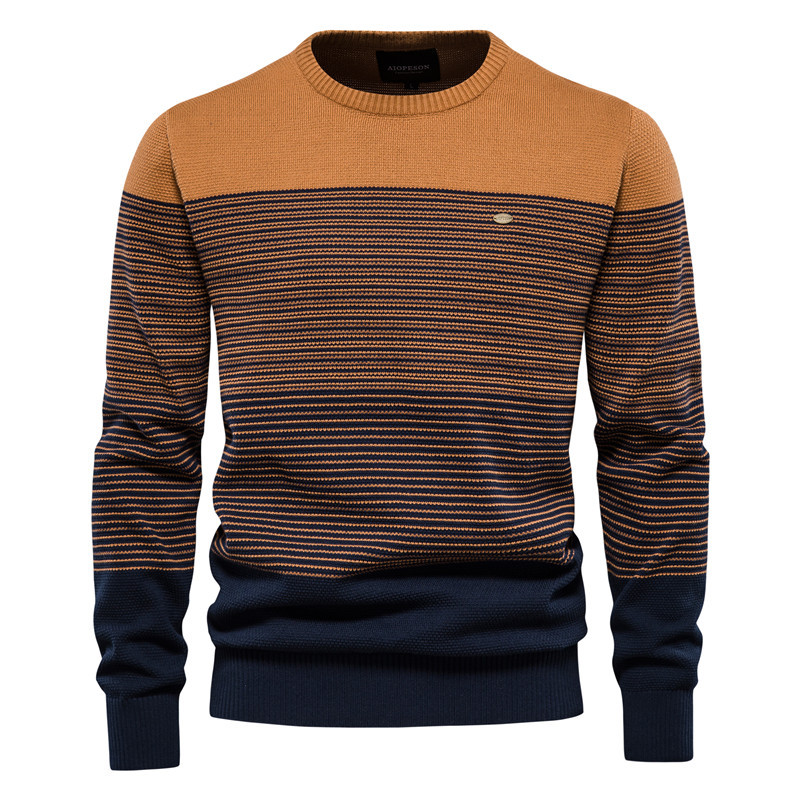 Color Block Knit Sweater