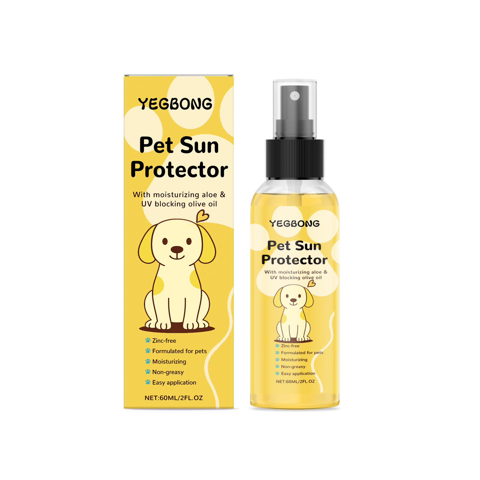 Yegbong Protective Spray For Dogs Outdoor Protection