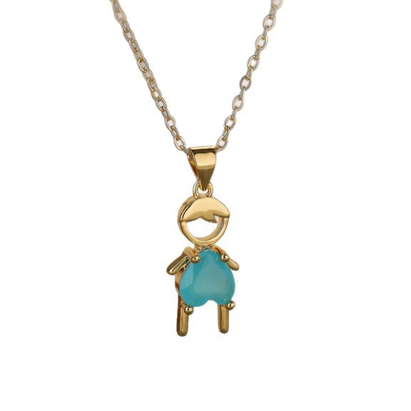 Gold-Plated Pendant Necklace
