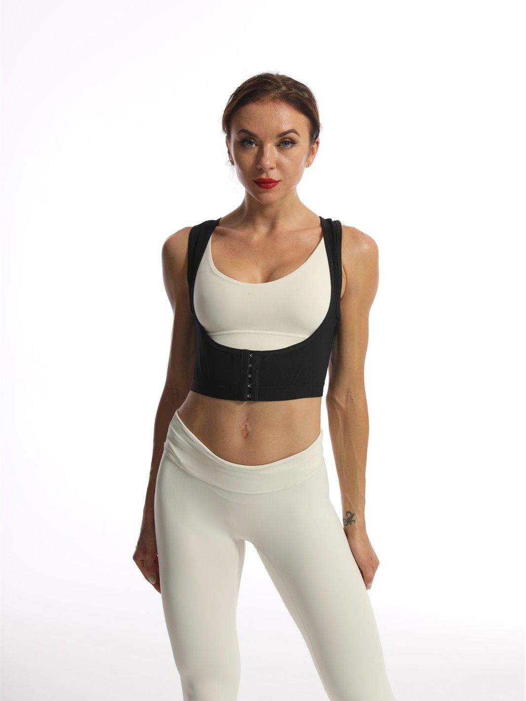 New Style Buttoned Compression Sweat-Enhancing Vest, Posture-Correcting