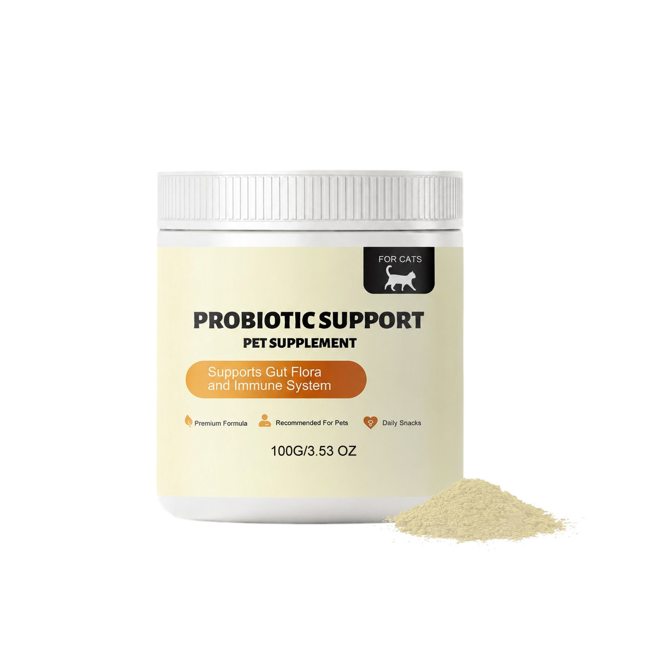 Cat Probiotic Nutritional Powder Mild Formula Care Intestinal Daily Feeding Supplemental Nutrition For Cats - Default