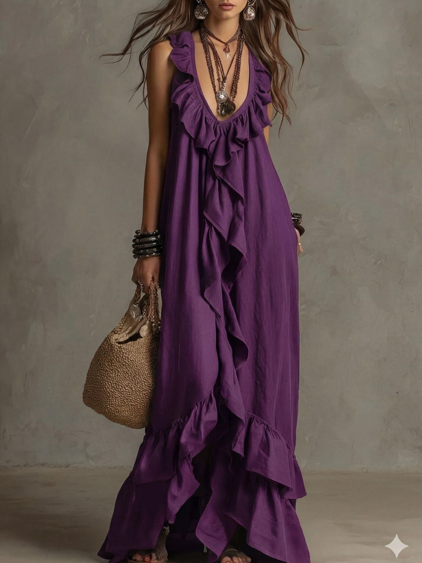 Urban Style Women's Long Dress