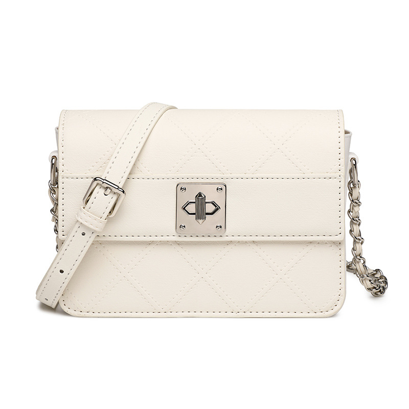 New Style Foreign Trade Crossbody Bag For Women, Versatile Small Square Bag, Retro Denim Quilted Chain Shoulder Tofu Bag — view 4